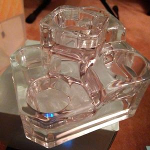 PartyLite Crystal Castle Tealight Holder